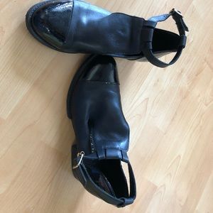 Loafers with ankle strap - size 36 french